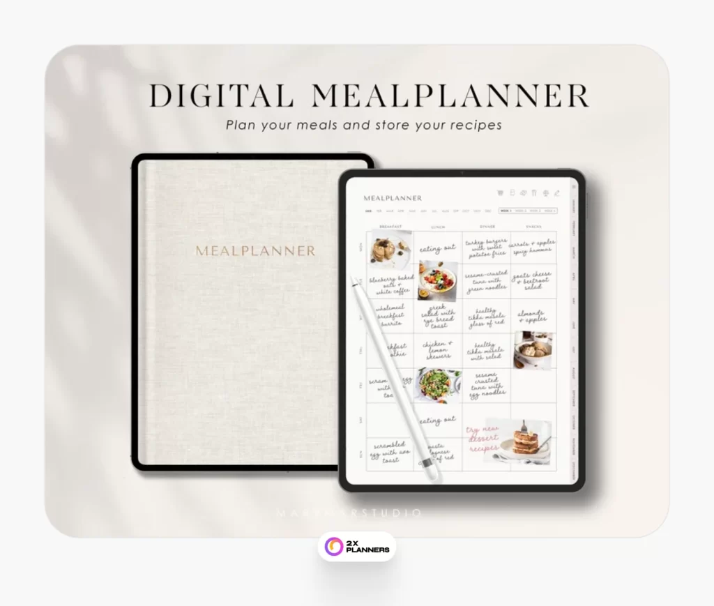 GoodNotes Digital Meal Planner