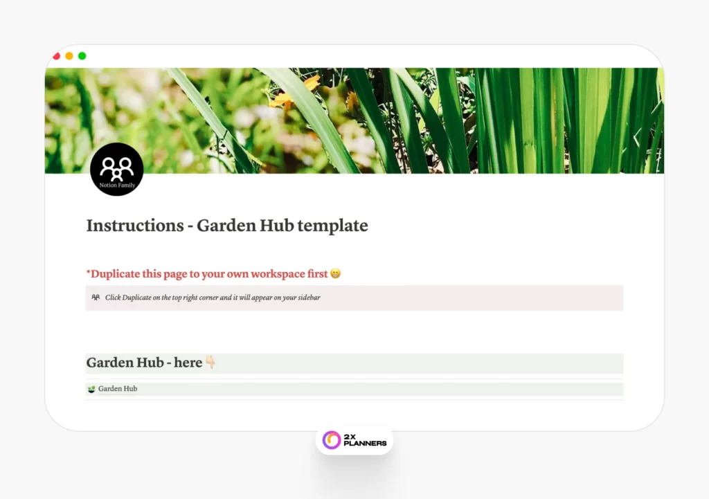 Notion Garden Hub