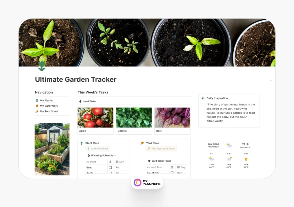 Ultimate Garden Tracker