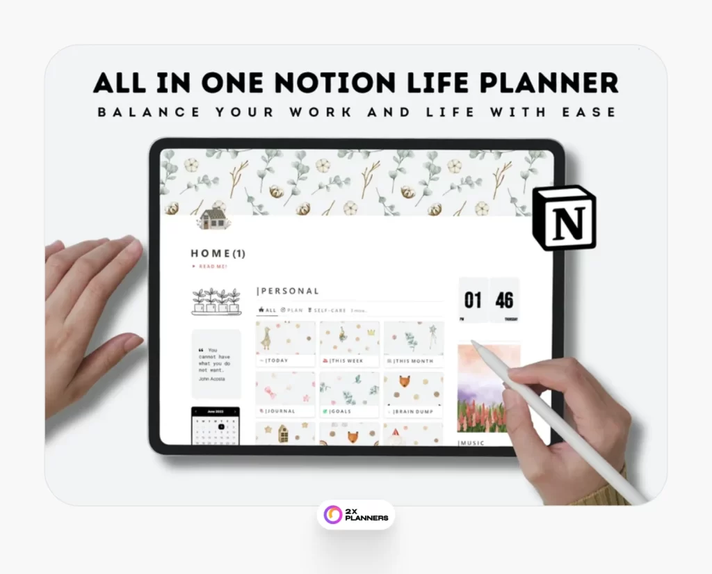 All in One Notion Template