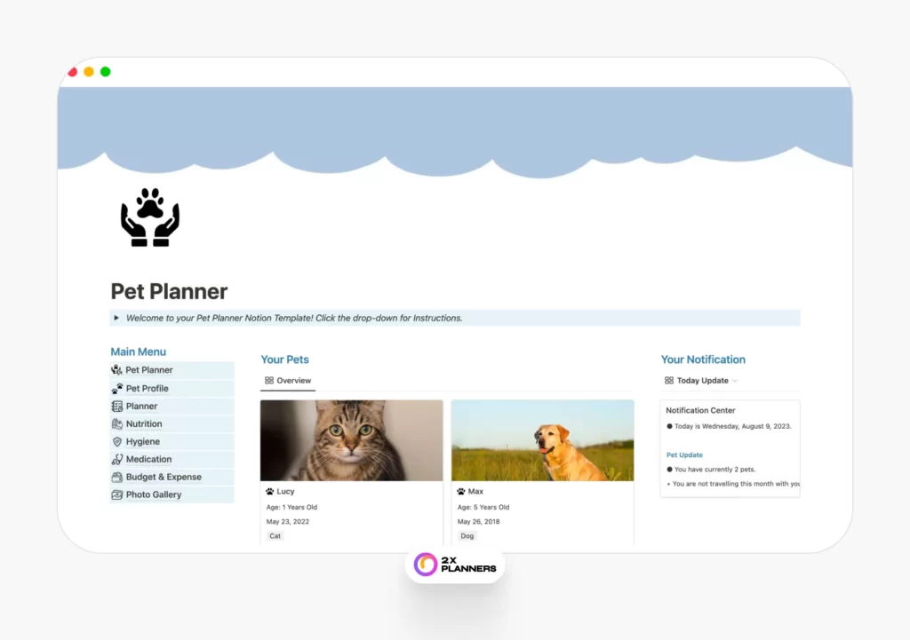 Pet Planner