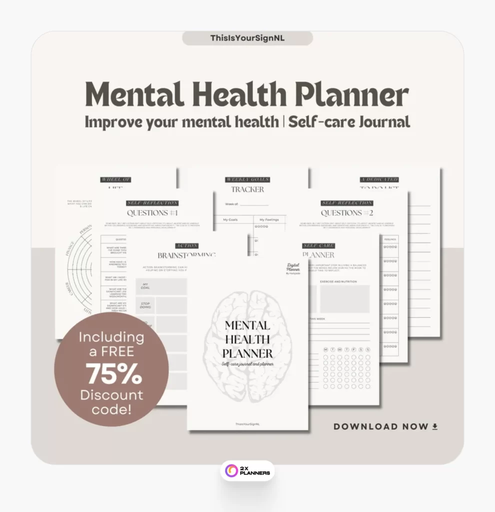 GoodNotes & Printable Self-Care Journal