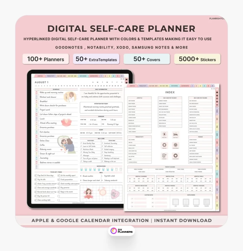 Digital Self Care Journal