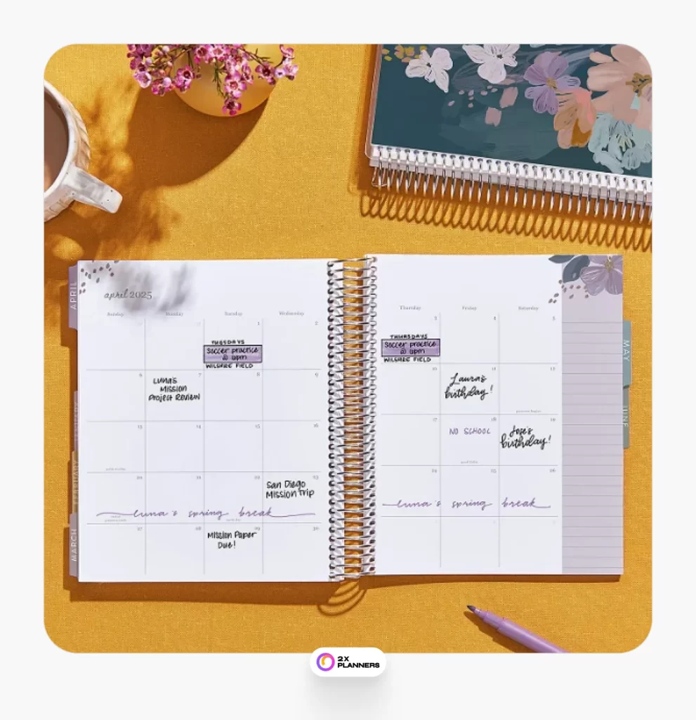 Metallic Inspire Daily LifePlanner