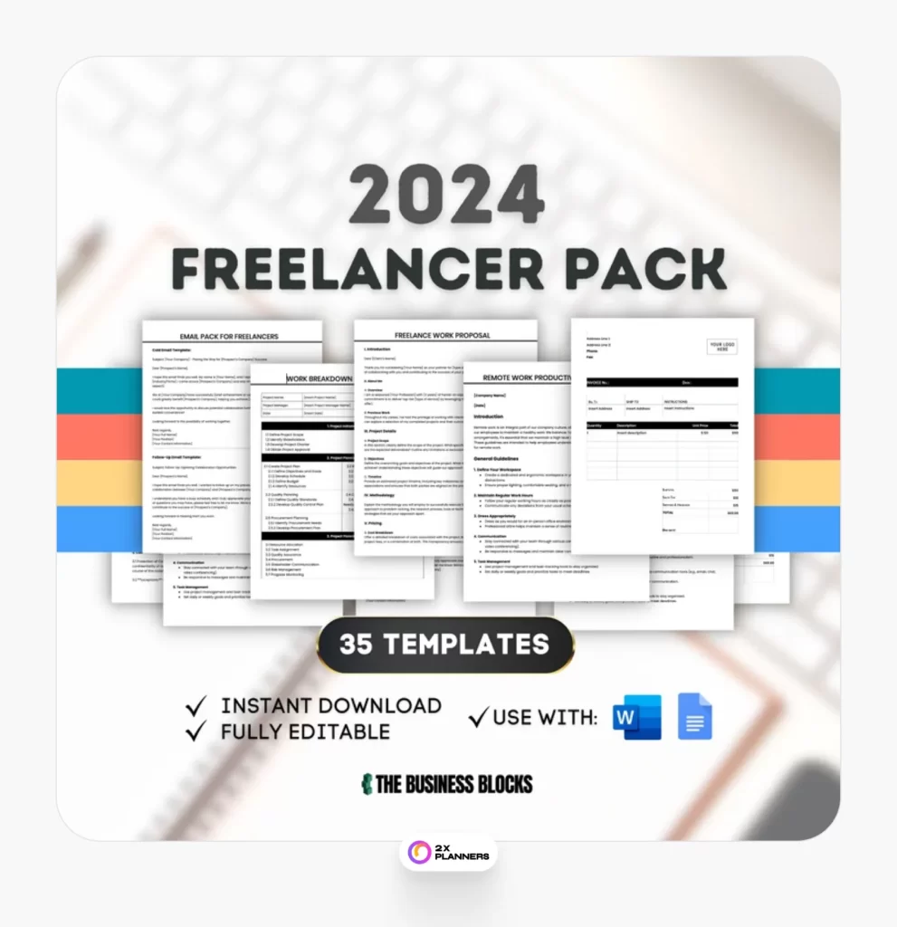 Freelancer Pack Document Templates