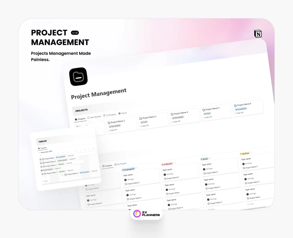 Free Notion Project Management