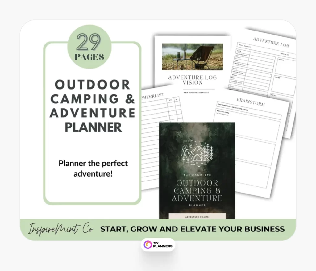 Outdoor Camping and Adventure Planner