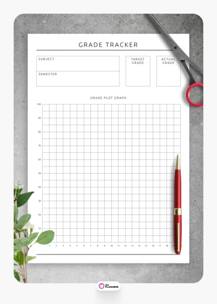 Grade Tracker Template