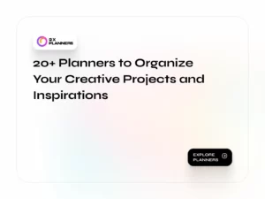 20+ Planners to Organize Your Creative Projects and Inspirations