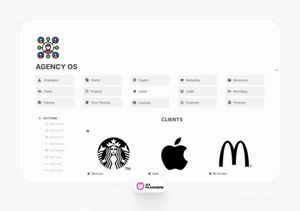 Agency OS | CRM & Business Planner