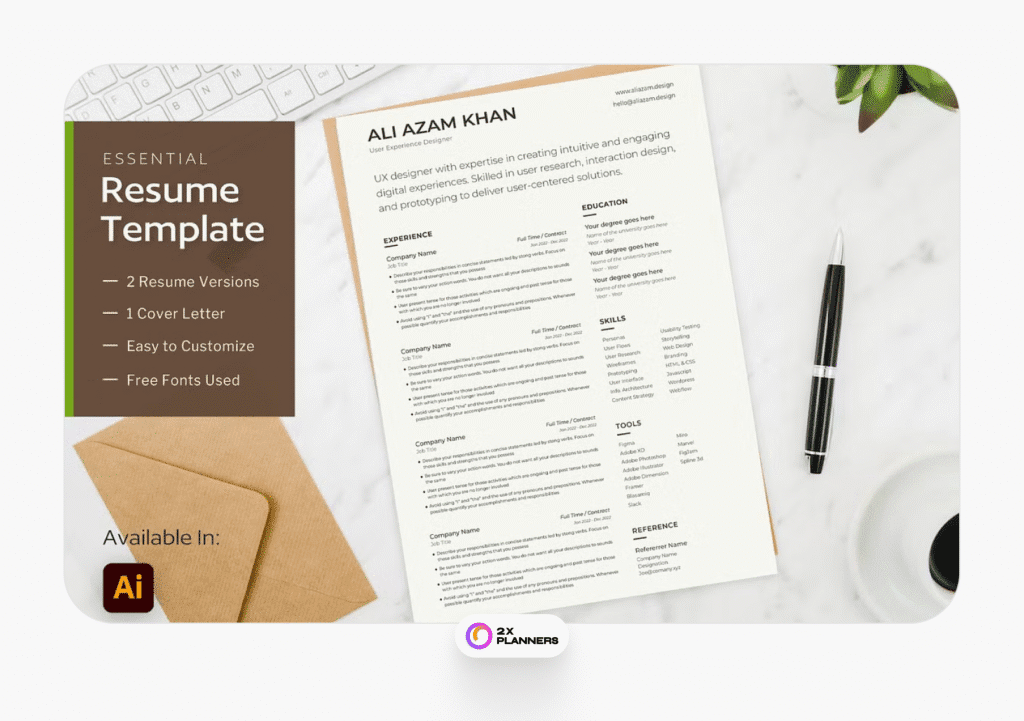 Minimal Resume & Cover Letter