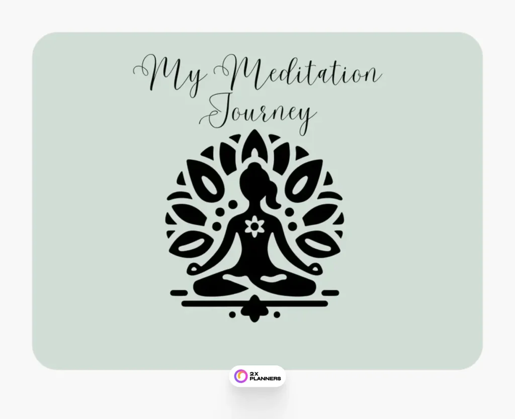 Druckbarer Digitaler Meditations-Planer