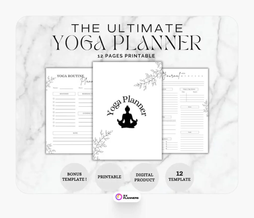 Yoga Posen Planer