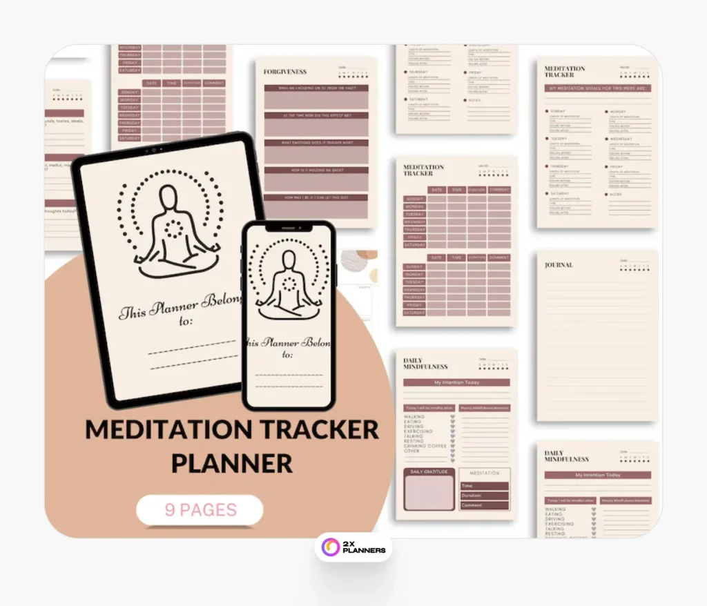 Meditations-Tracker-Planer