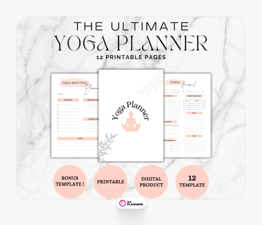 Digitaler Yoga-Planer