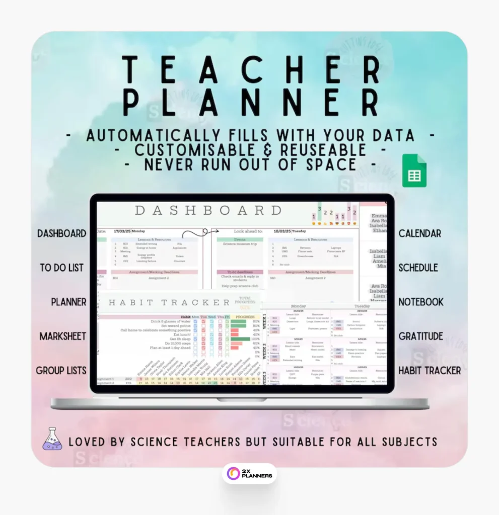 Digital Planner for English Teachers