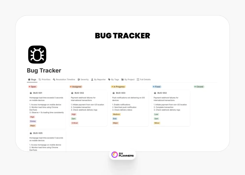 Bug Tracker