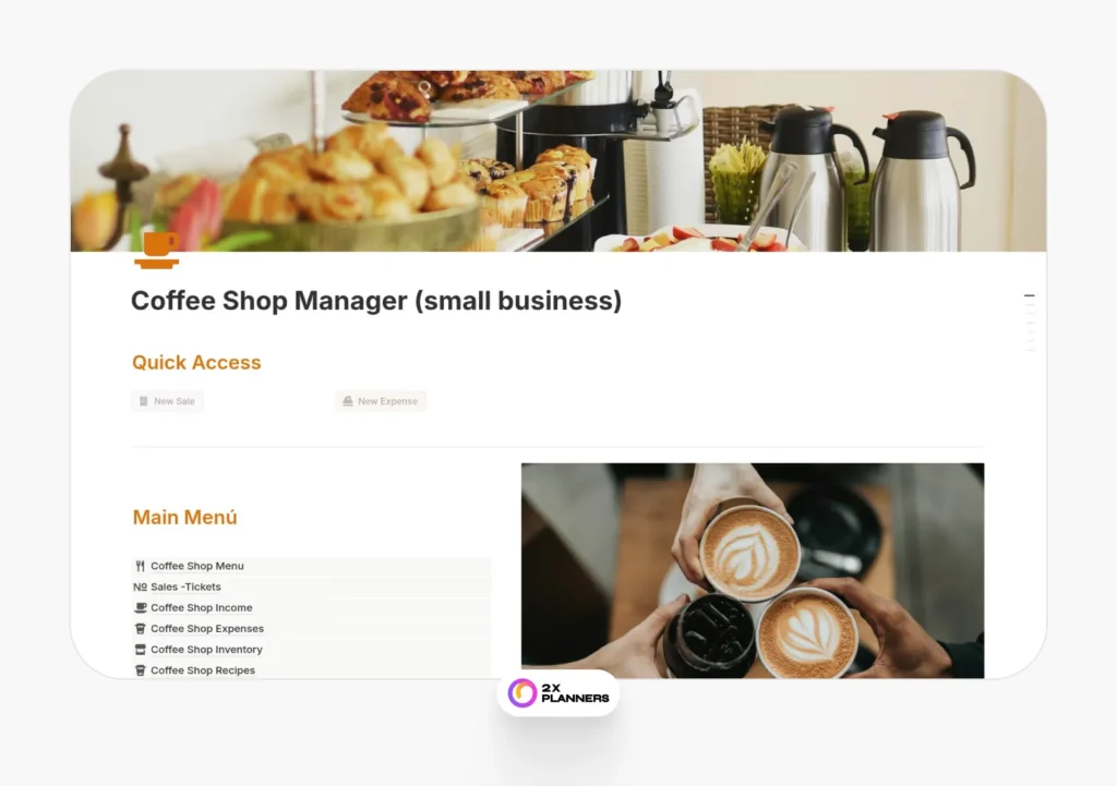 Coffee Shop Manager (small business)