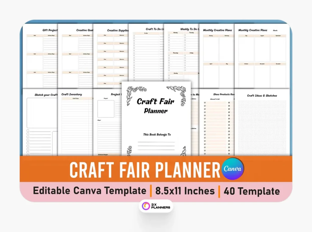 Planner Canva Interior