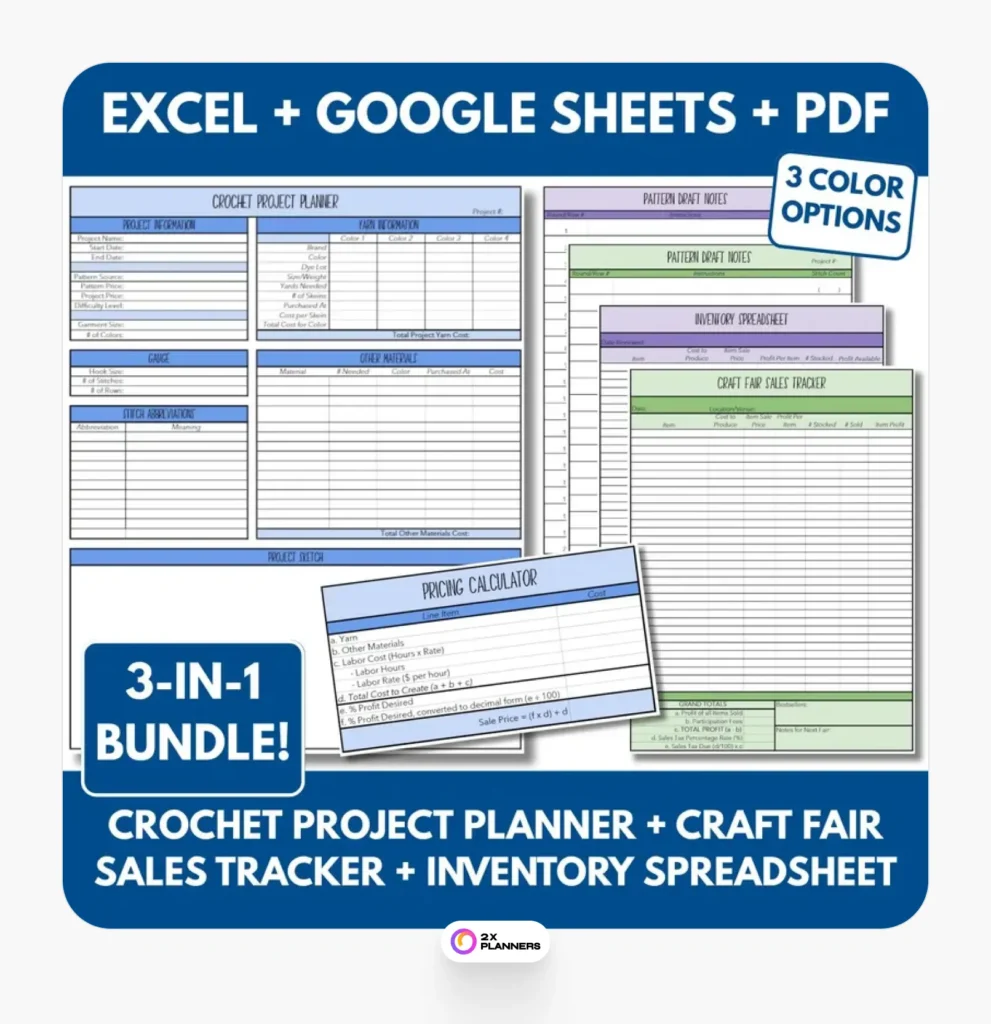 Crochet Project Planner