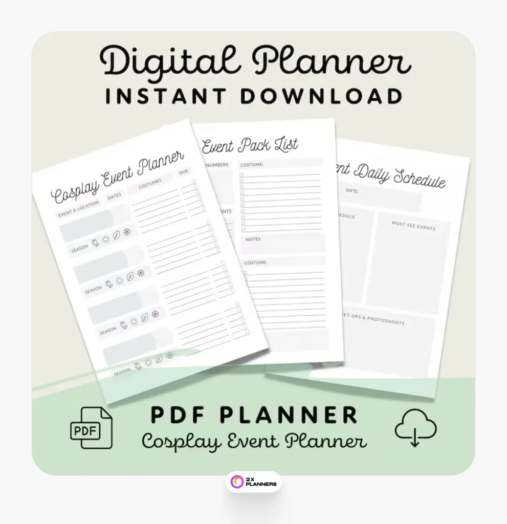 Cosplay Event Planner