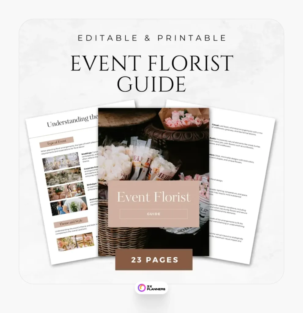 Wedding Guide for Florists
