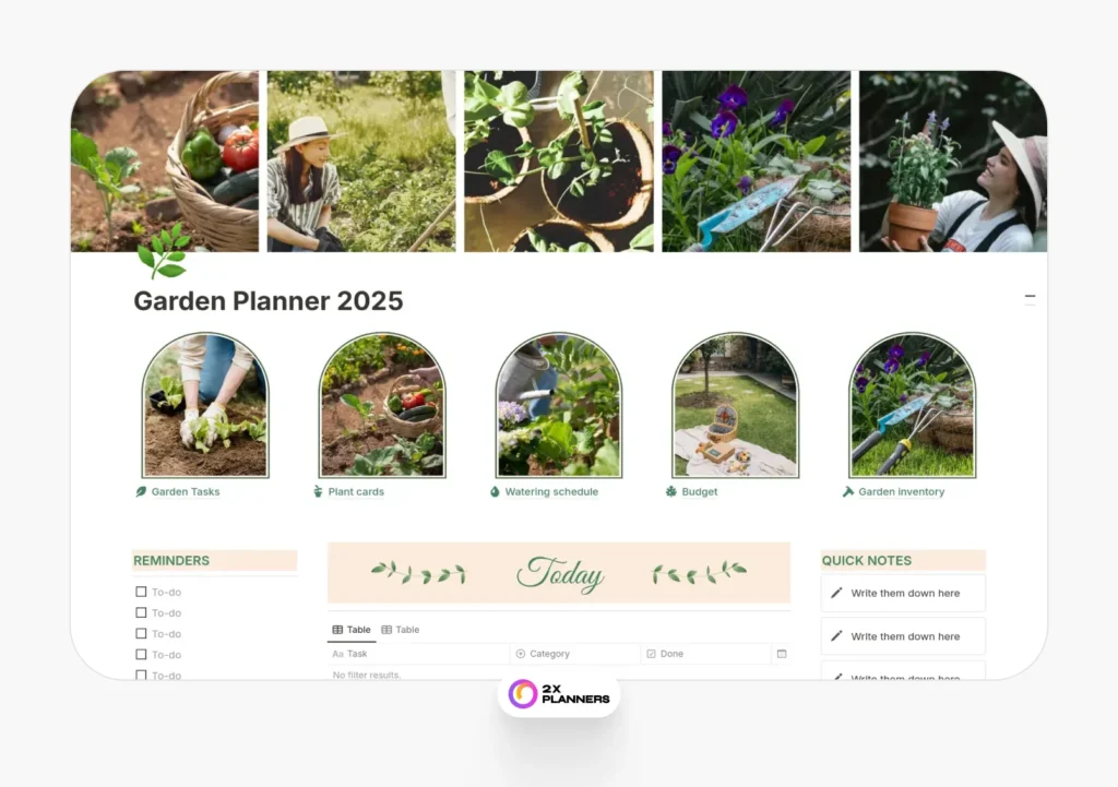 Garden Planner 2025