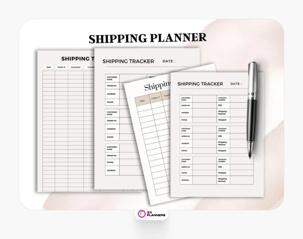 shipping planner