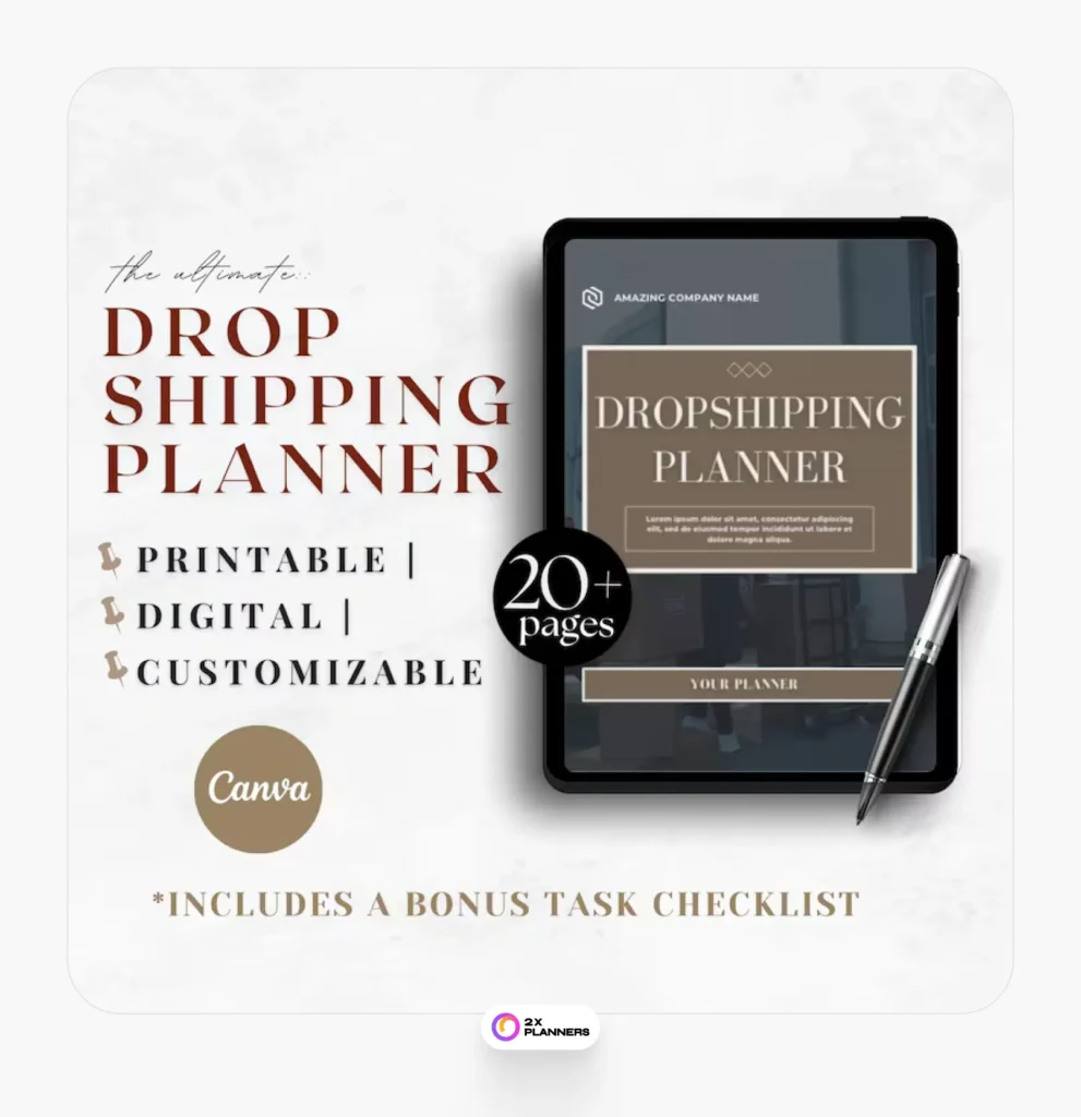 Dropshipping Business Planner: Order Tracking