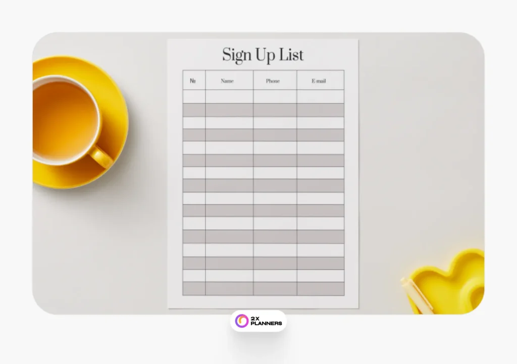 Brown Beige Minimalist Shipping Tracker Planner