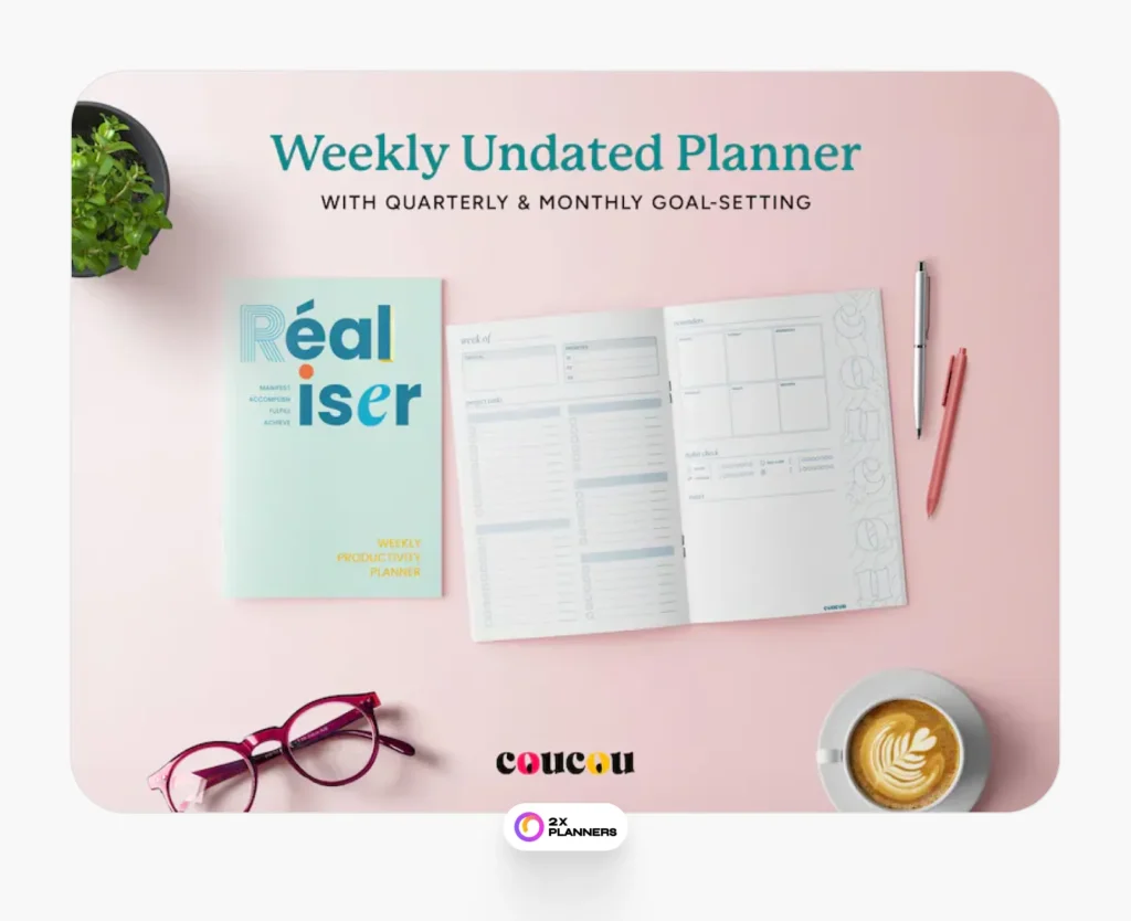 3-Month Quarterly Planner