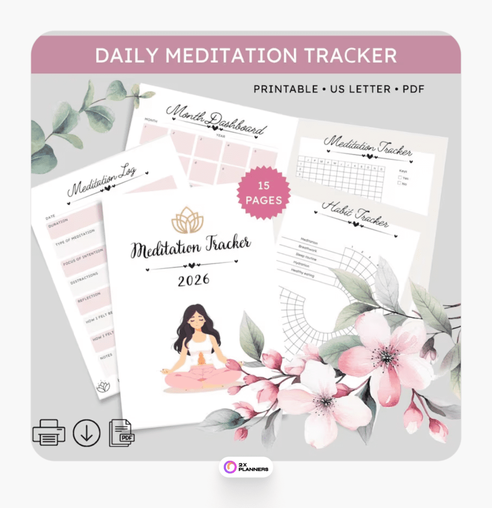 Daily Meditation Tracker (2026)
