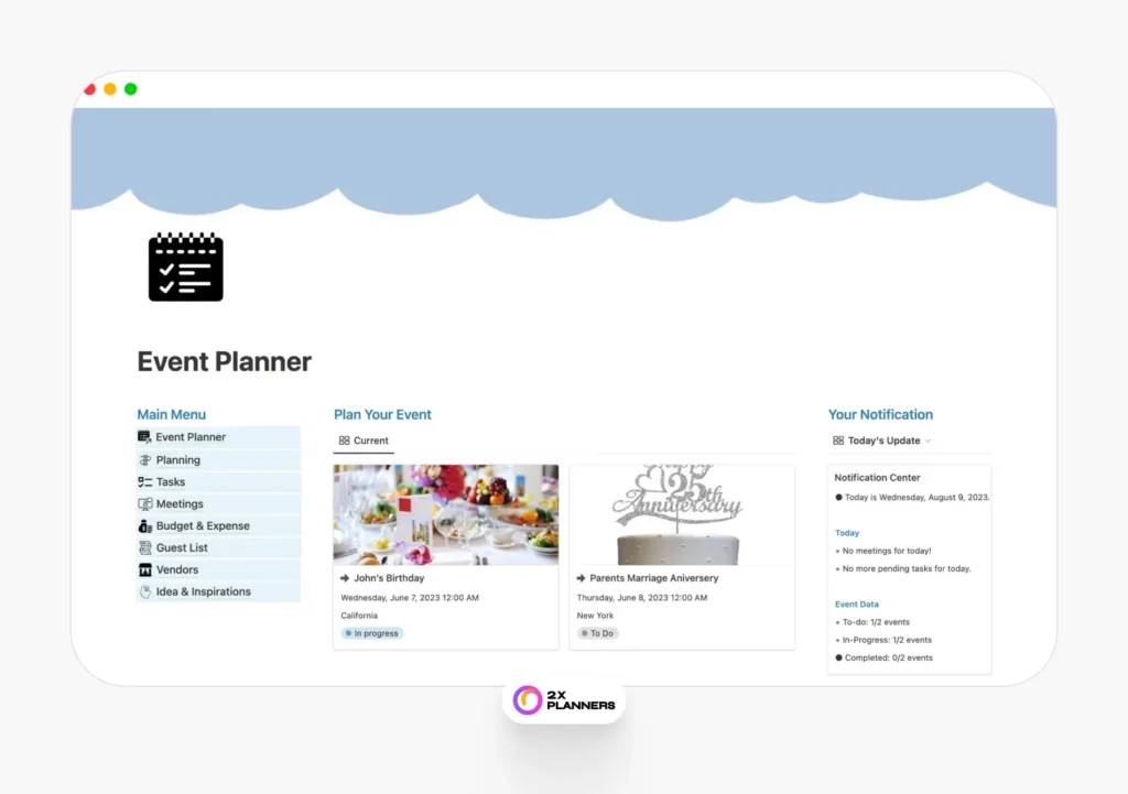 Ultimate Event Planner