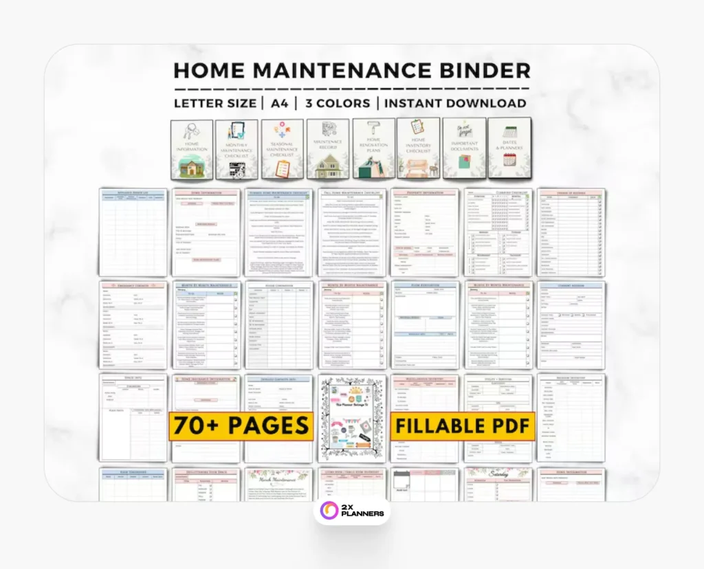 Home Maintenance Planner