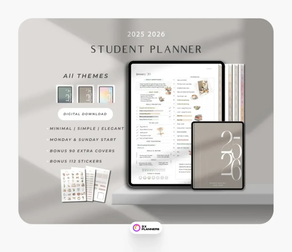 Digital College Planner 2025-2026 for Students