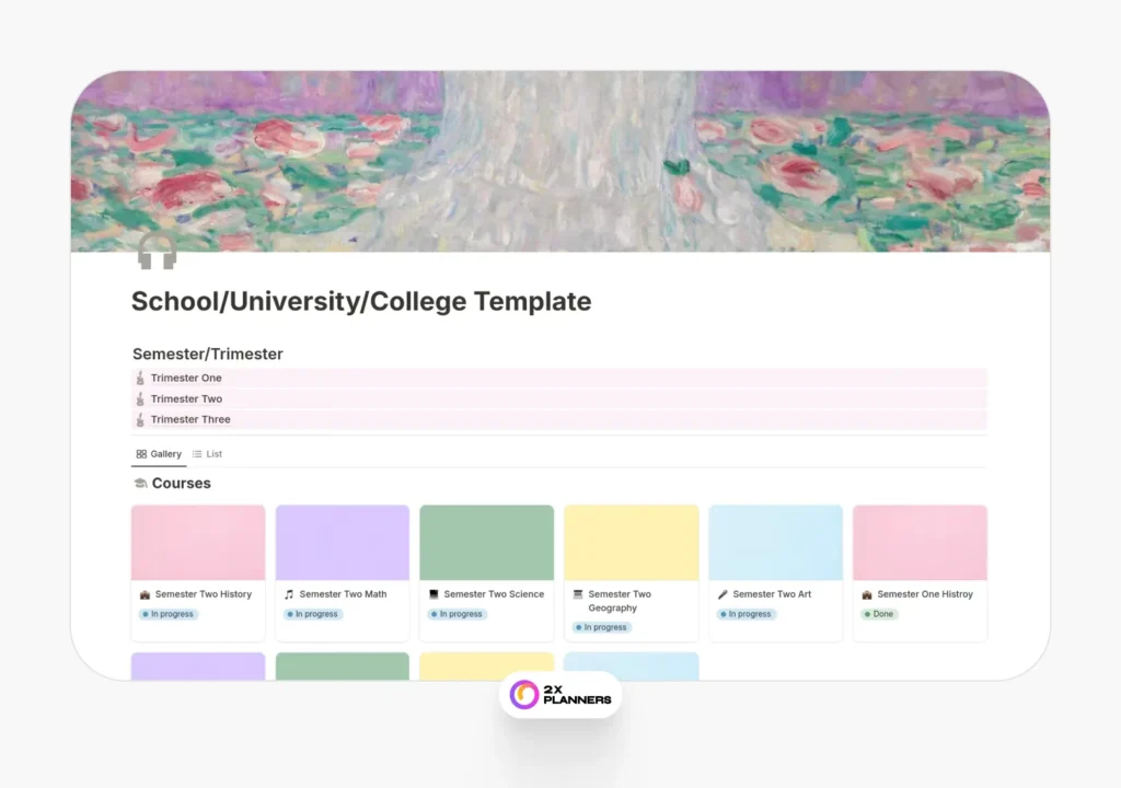 College & University Planner