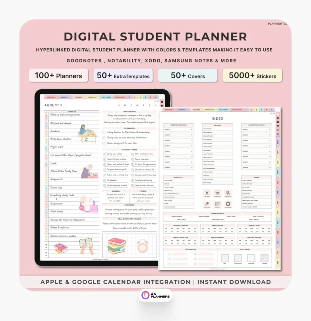 study planner