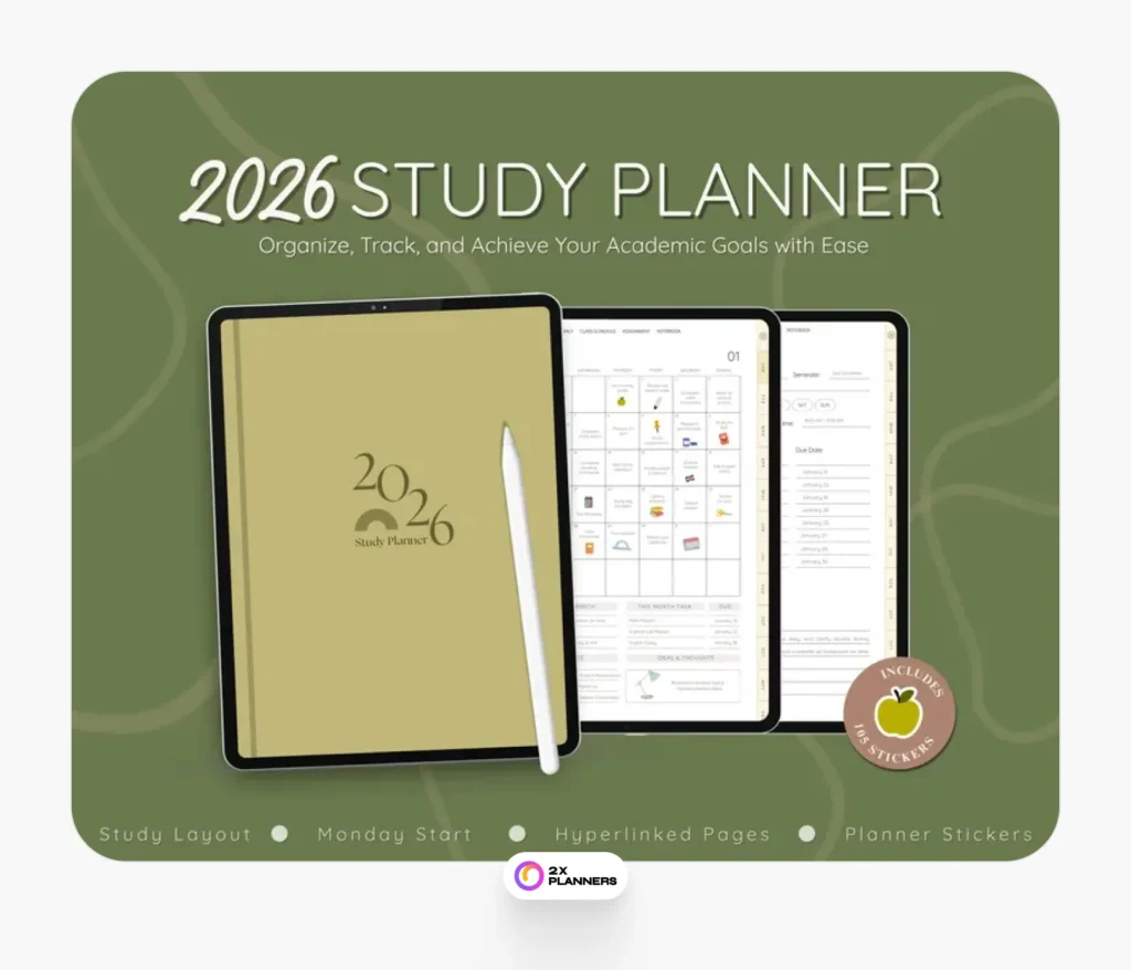 Planners for students