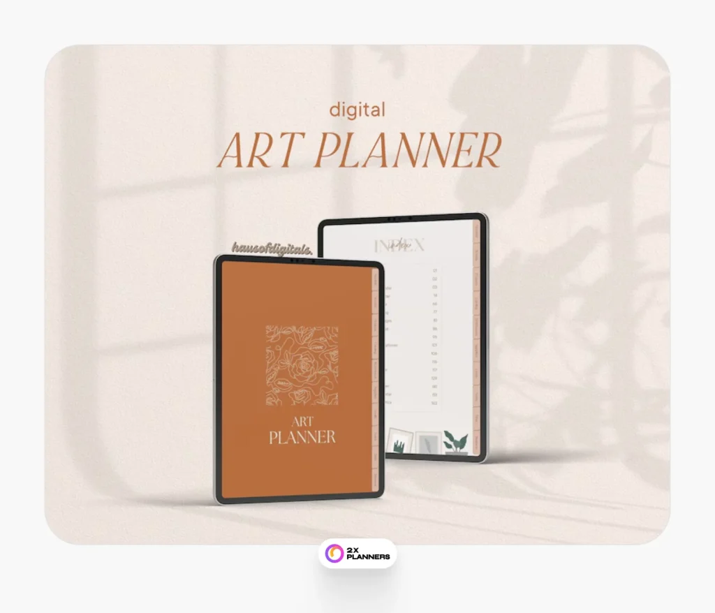 Art Digital Planner for Small Business