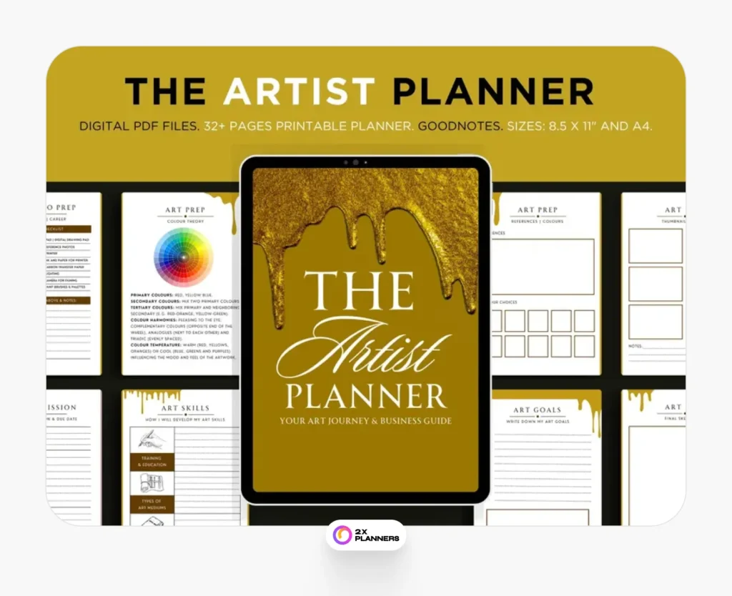 The Artist Planner