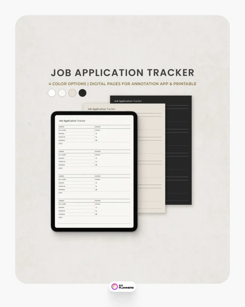 Job Search Planner