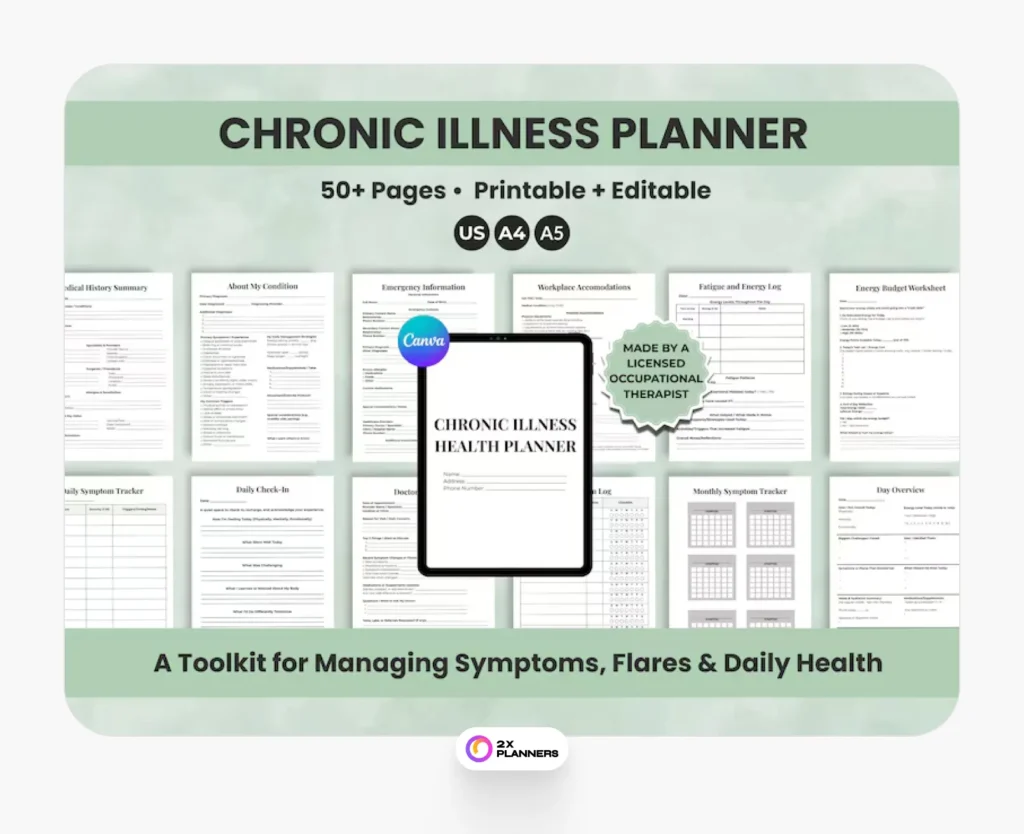 Chronic illness health planner