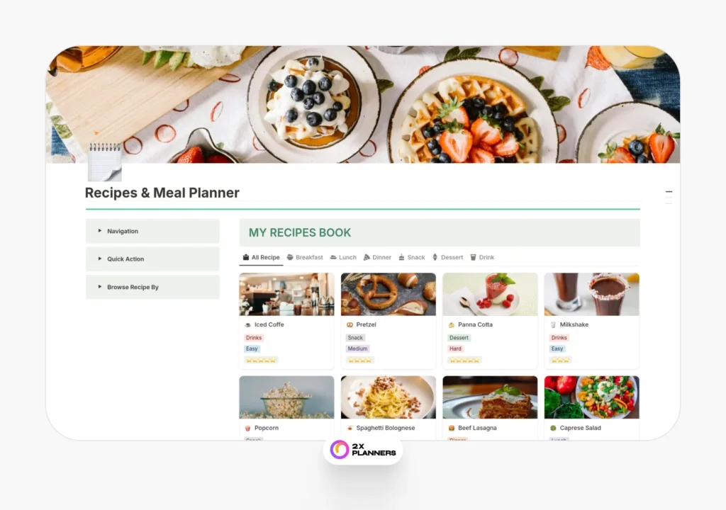 Recipe & Meal Planner