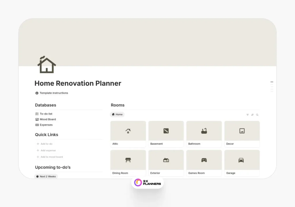Home Renovation Planner