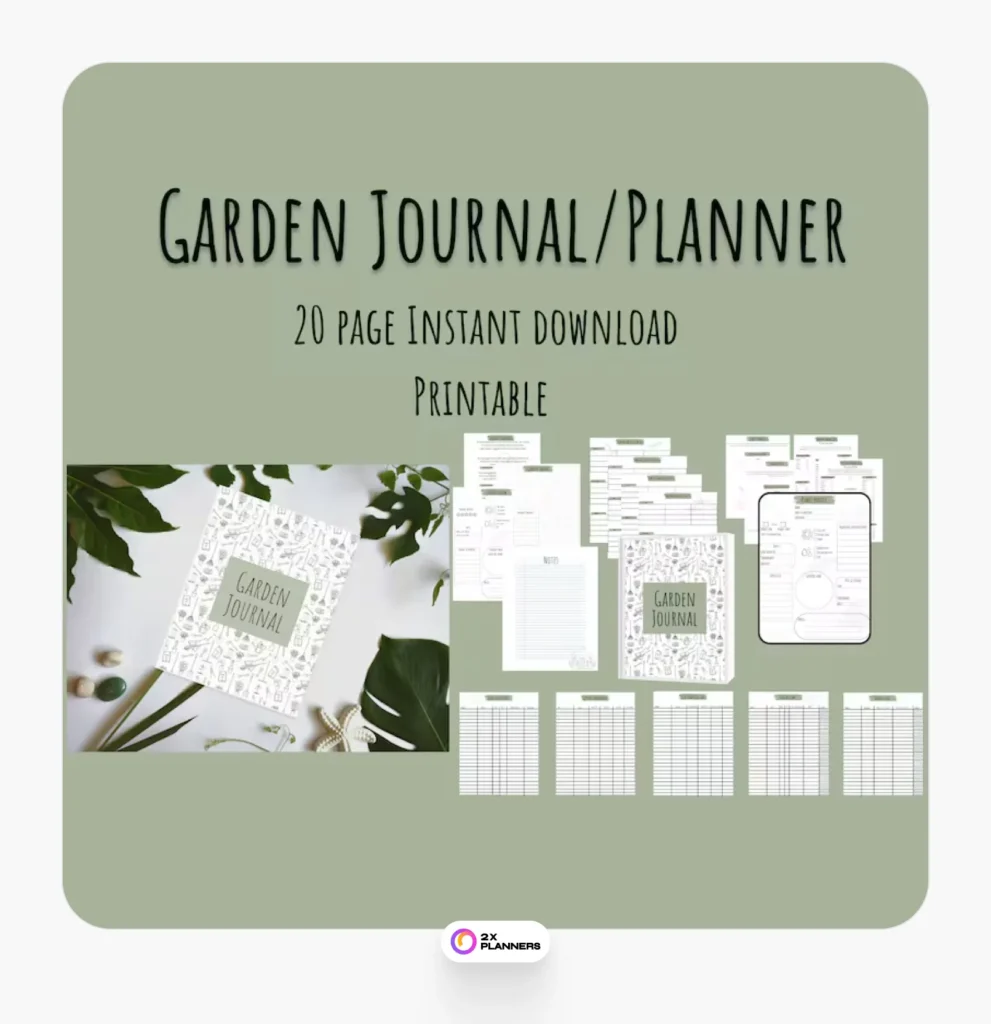 Garden Journal Planner