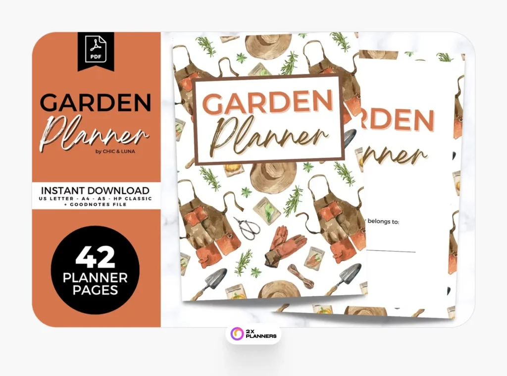 Gardening Planner - Printable