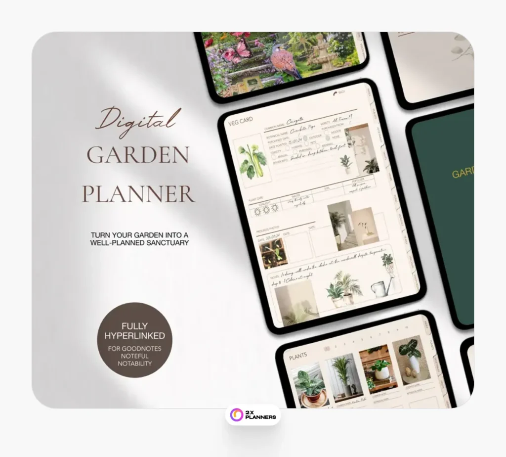 Digital garden planner