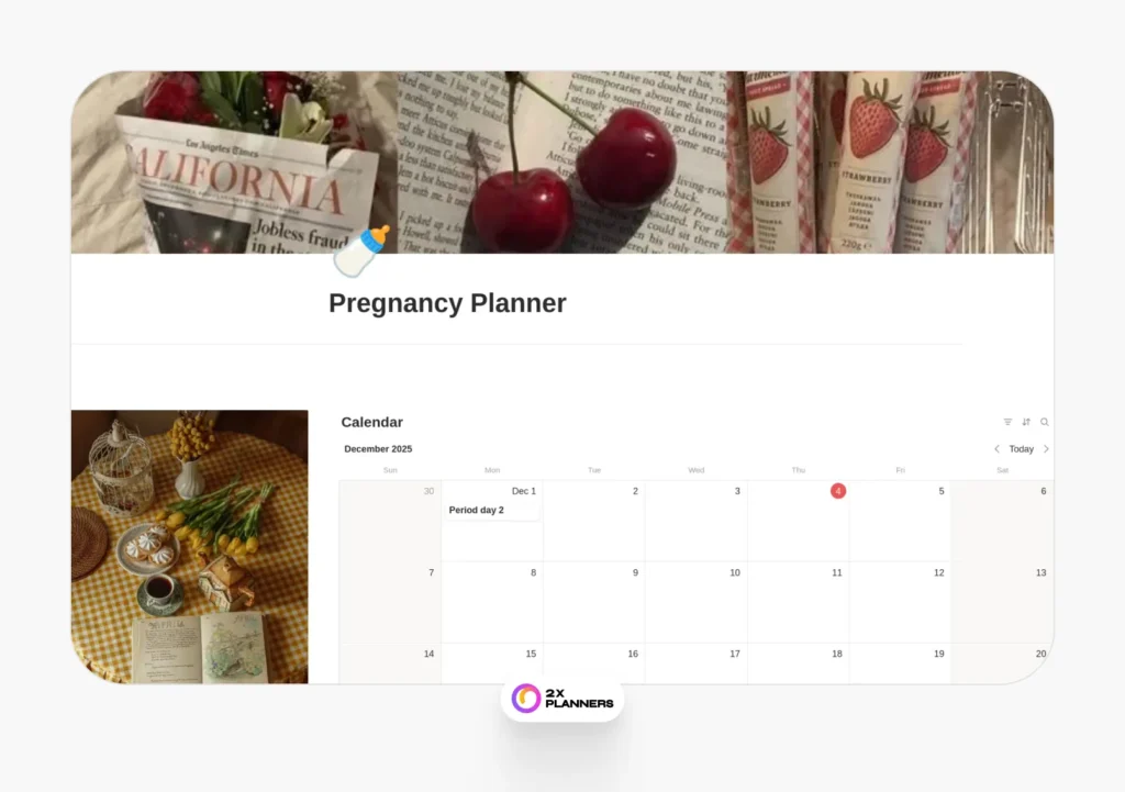 Pregnancy Planner