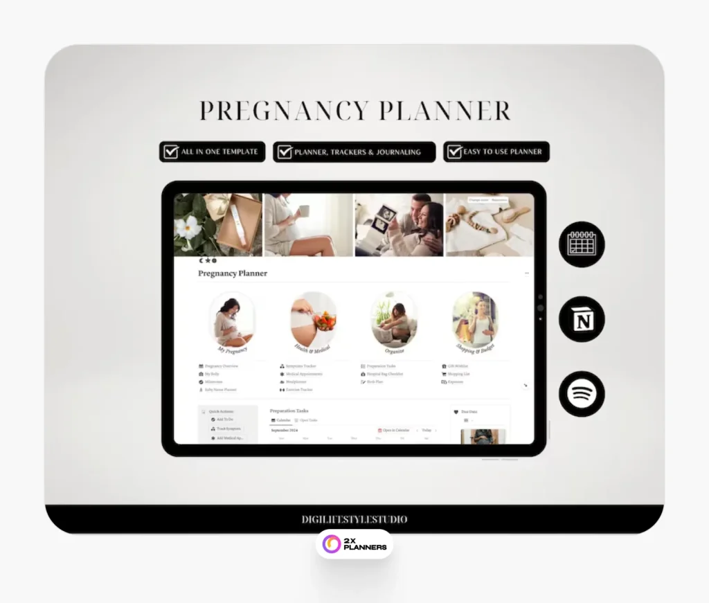 Notion Pregnancy Planner