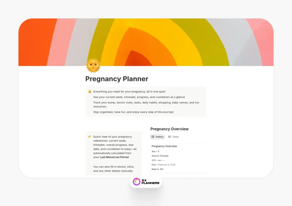 Pregnancy Planner